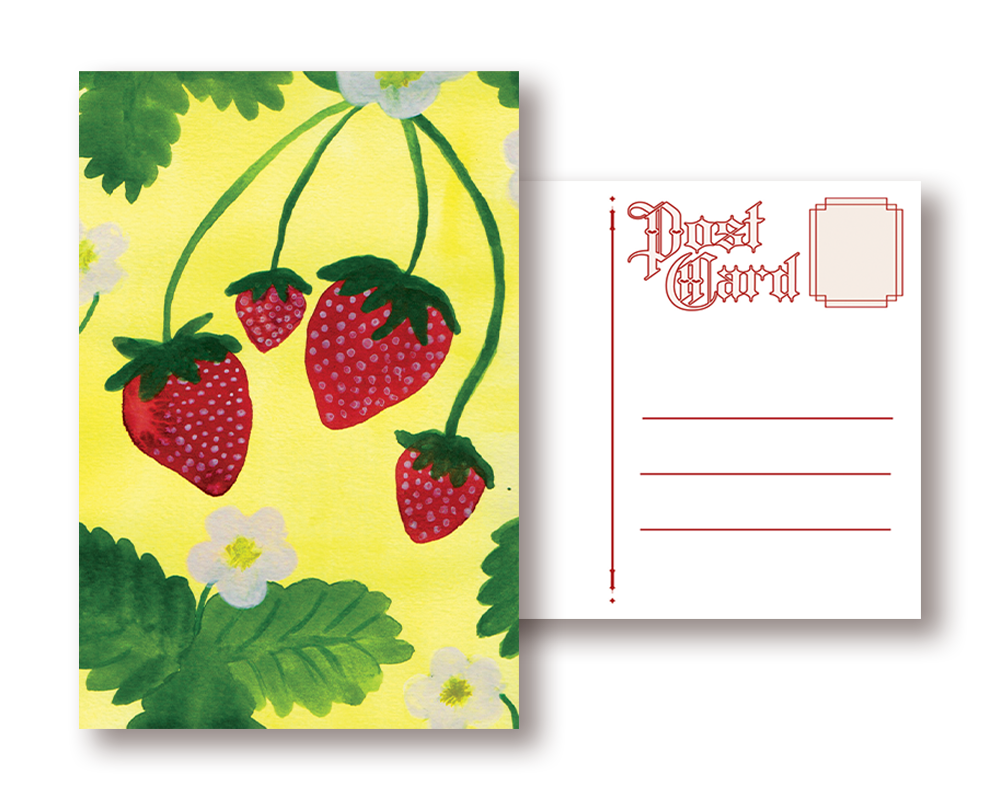 Strawberries | Post Card