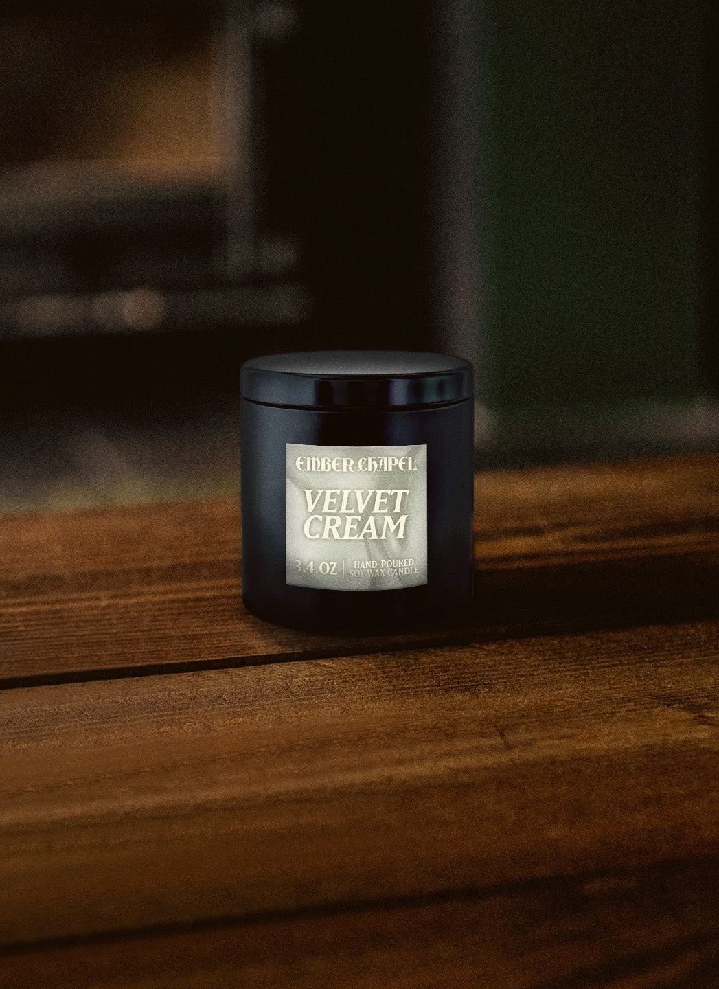 Velvet Cream - Mini Obsidian Tin (3.4oz)