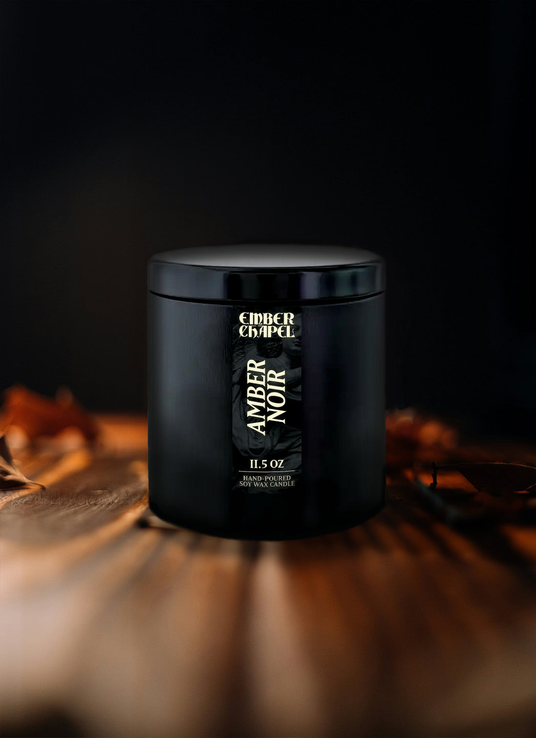 Amber Noir - Obsidian Tin (11.5oz)