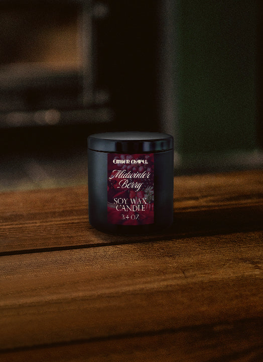 Midwinter Berry - Mini Obsidian Tin (3.4oz)