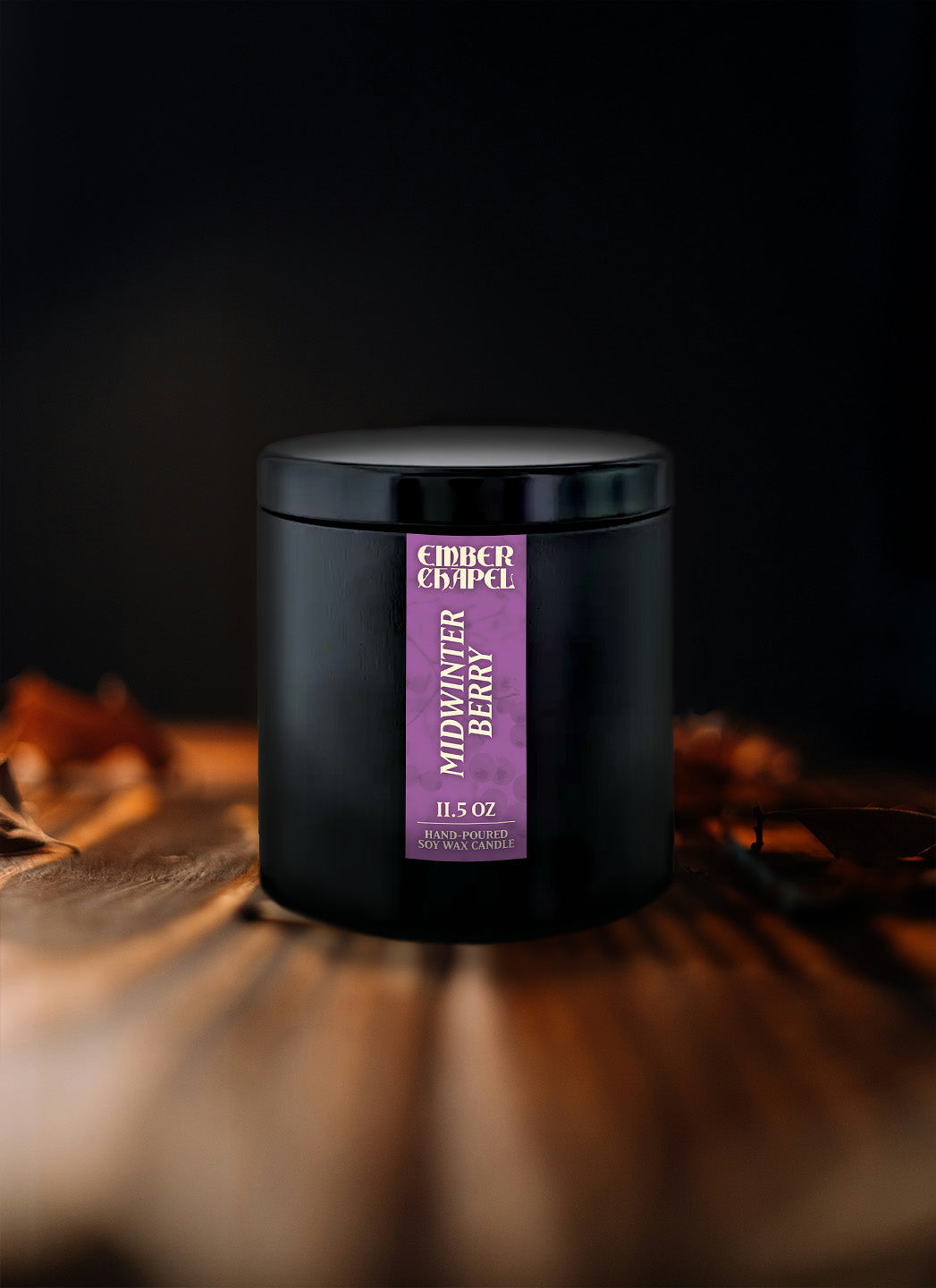 Midwinter Berry - Obsidian Tin (11.5oz)