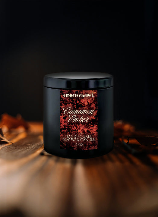 Cinnamon Ember - Obsidian Tin (12oz)