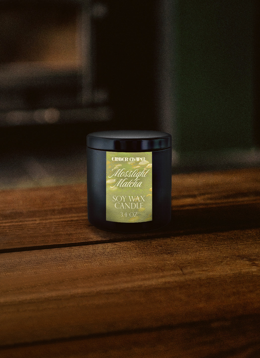 Mosslight Matcha - Mini Obsidian Tin (3.4oz)