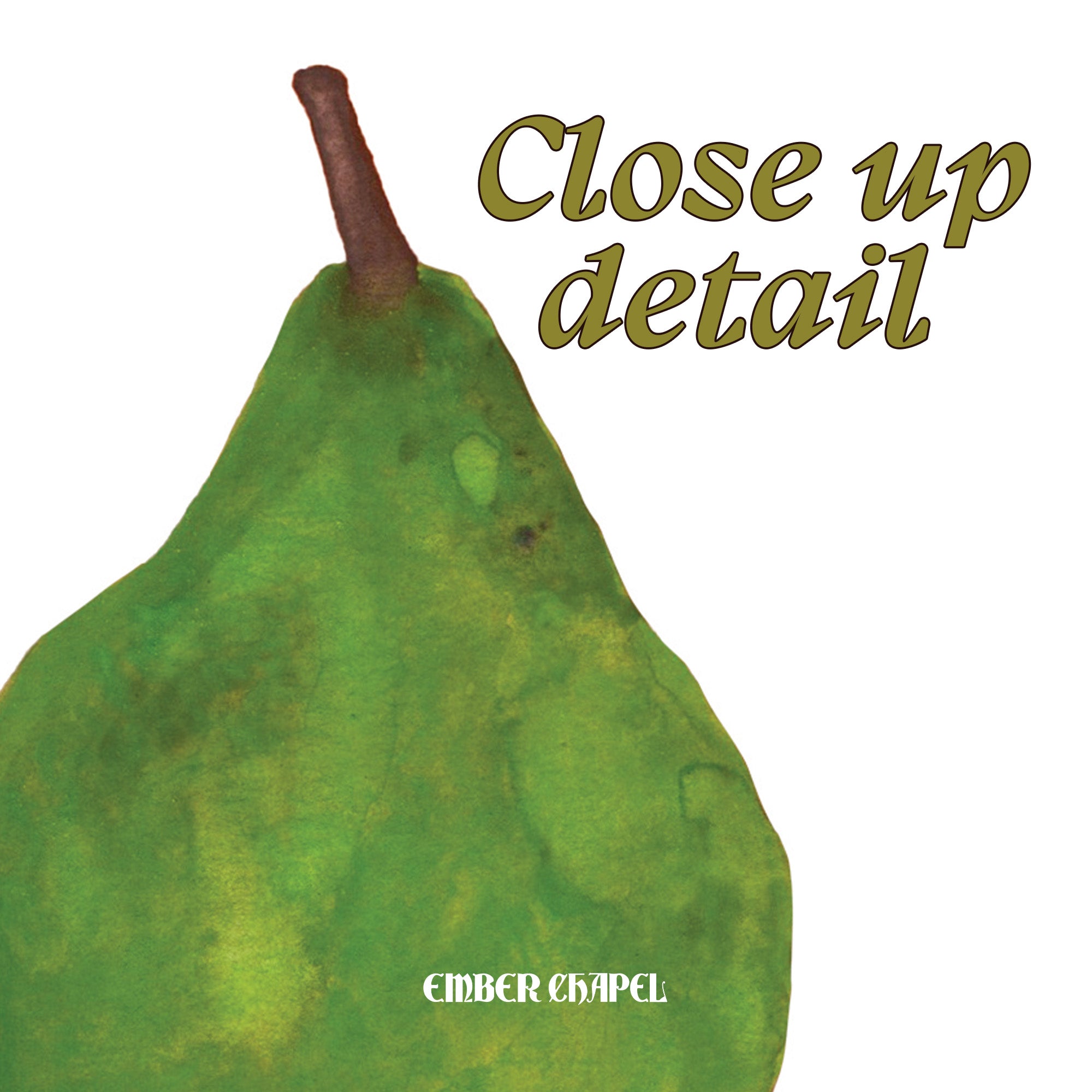 "We're Quite A Pear" Greeting Card | A2 Folded Card with Envelope