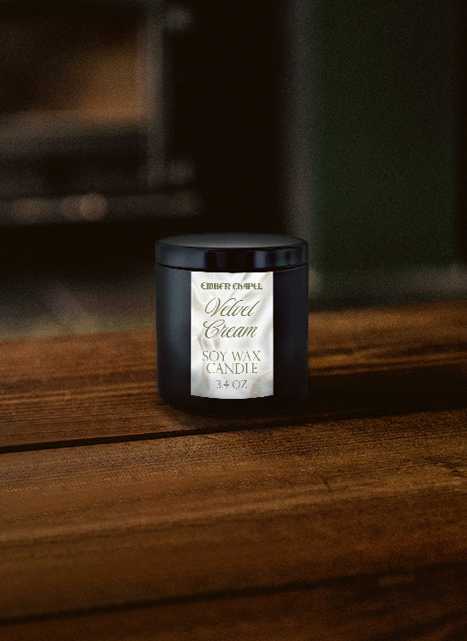 Velvet Cream - Mini Obsidian Tin (3.4oz)