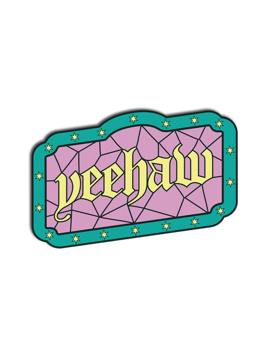 Yeehaw Sticker